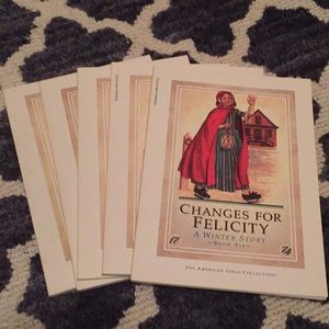 American Girl Felicity set of 5 books NWT